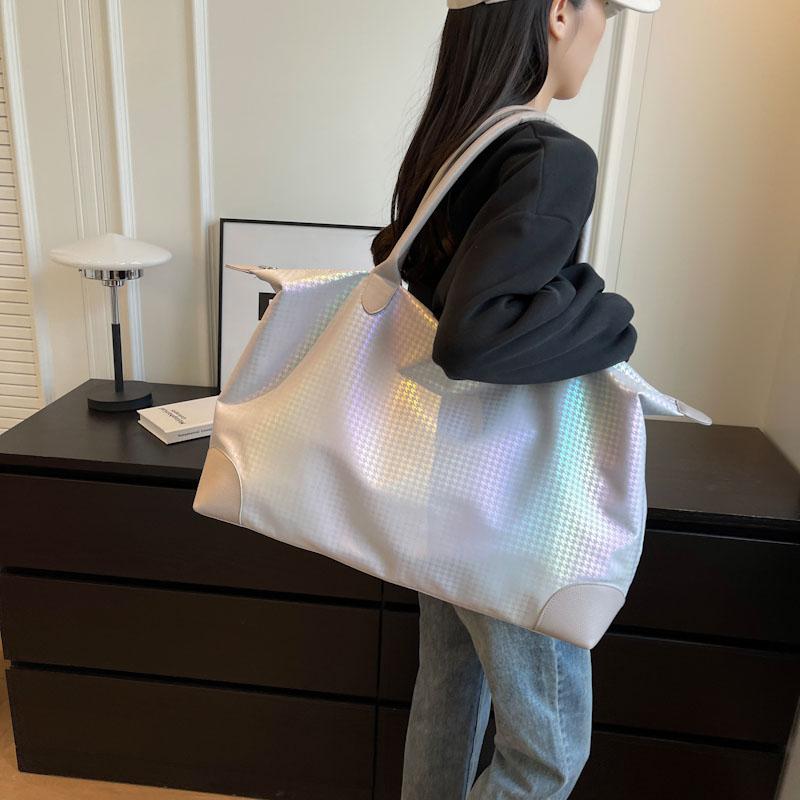 Large Capacity Portable Travel Bag Women's Sports Fitness Bag Colorful Yoga Bag