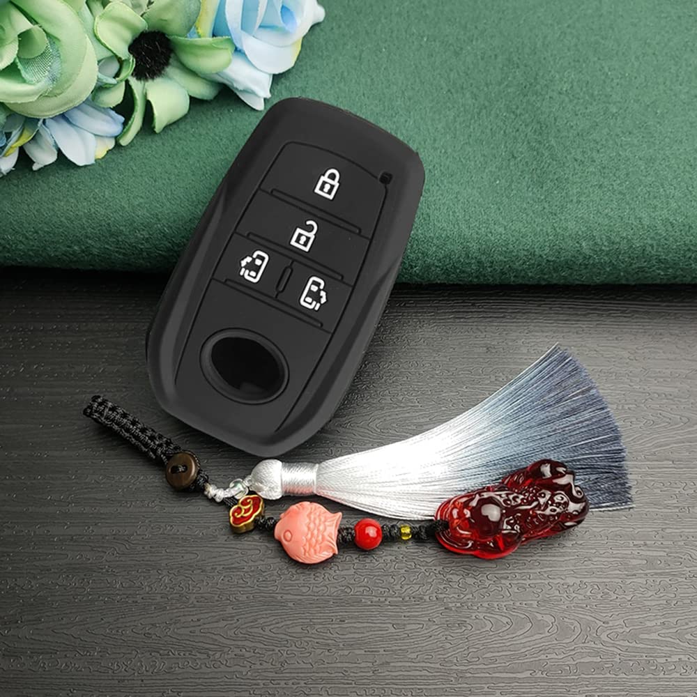 Sienta Key Cover 4 Buttons Designed for Toyota Smart Key Case New Key Case