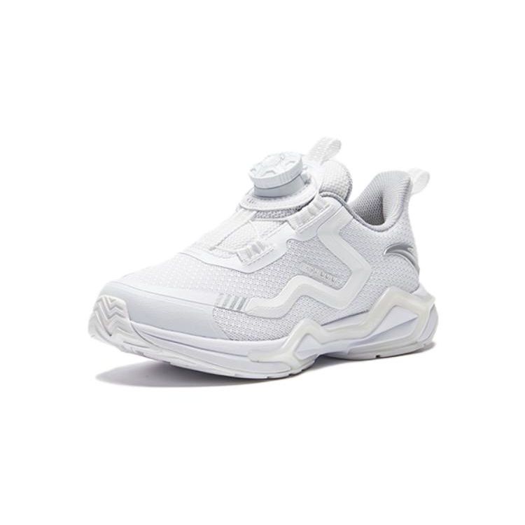 Anta Kids Comfortable Versatile Non-Slip Wear-Resistant Low-Top Running Shoes Kids Running Shoes Anta-White 332349905S-5