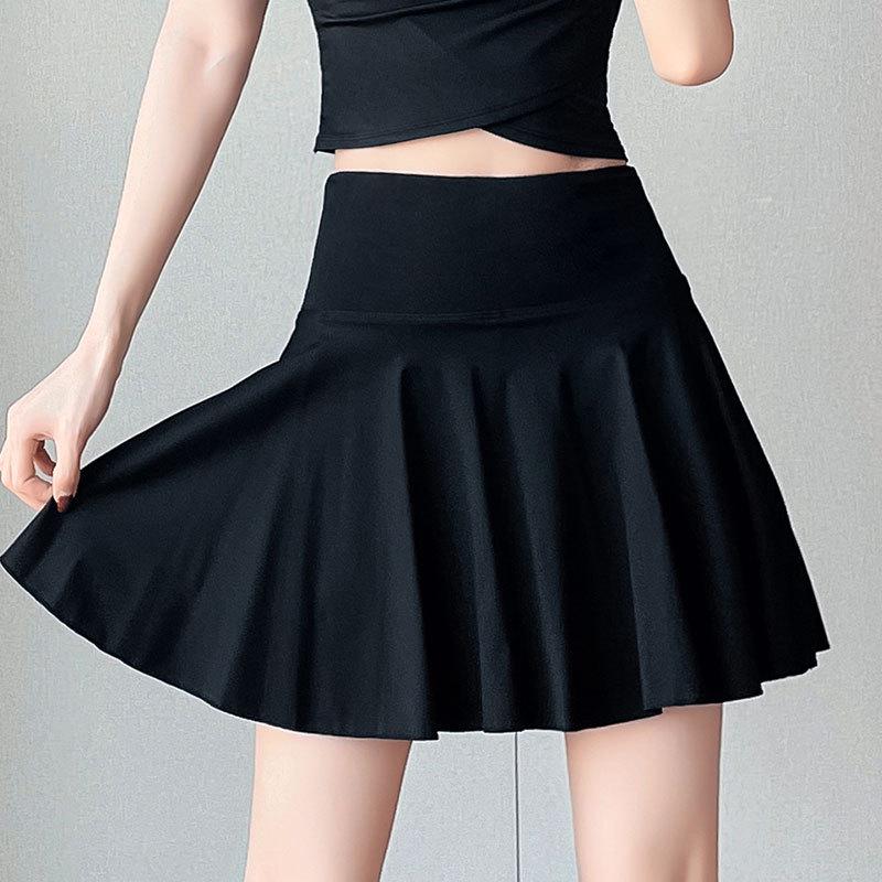 Women's Quick-Dry Sports Set: Summer Tennis Skirt & Short Sleeve Top for Running, Badminton, Yoga, and Fitness