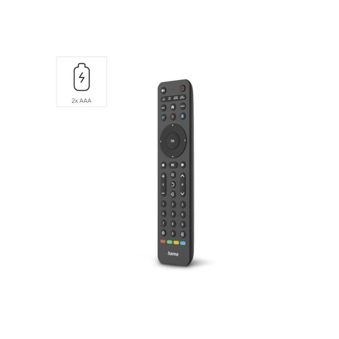 Télécommande Universelle - Hama - 00221055 - 8 Appareils - Fonction Apprentissage - Touche Streaming