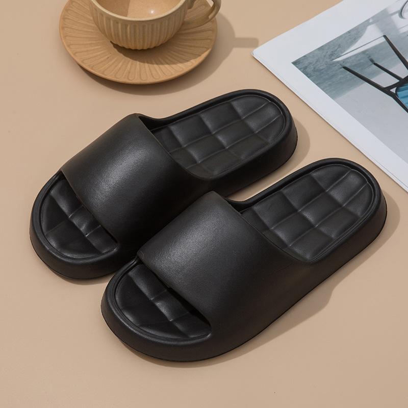 Summer Slide Slippers Women Men New Anti-Slip Bathroom Home Slippers Indoor House Shoes Shower Sandals