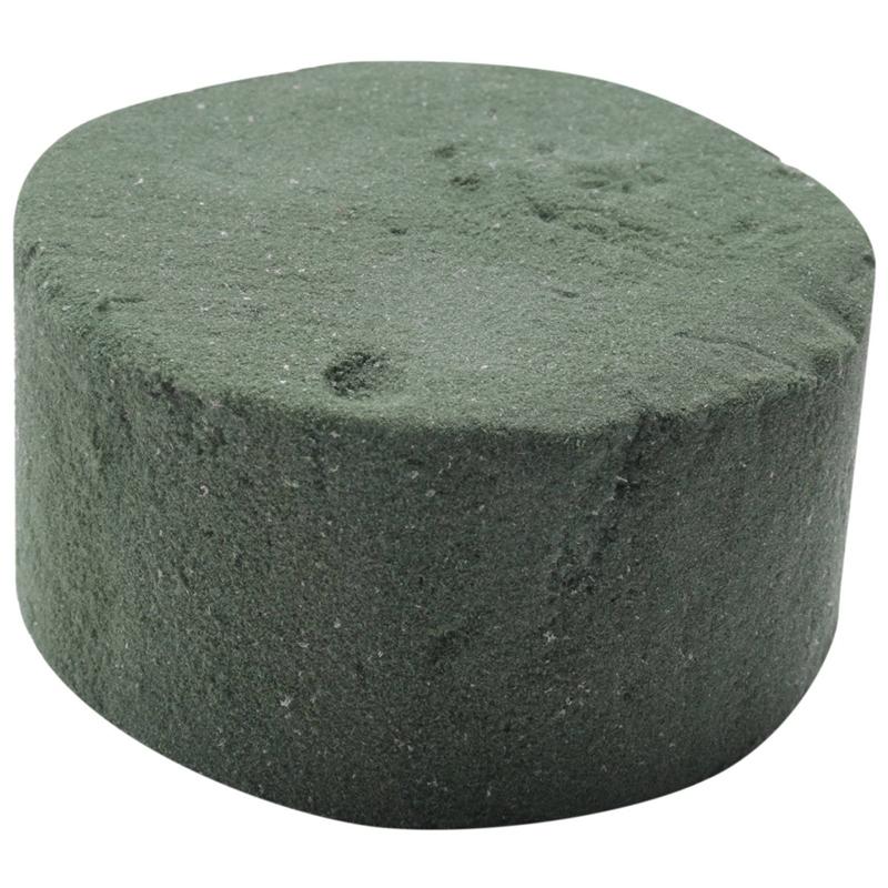 M-Modern-Floral Foam, 15 PCS Round Dry Floral Foam Blocks, Green Blocks For Artificial Flowers, Great For Flower