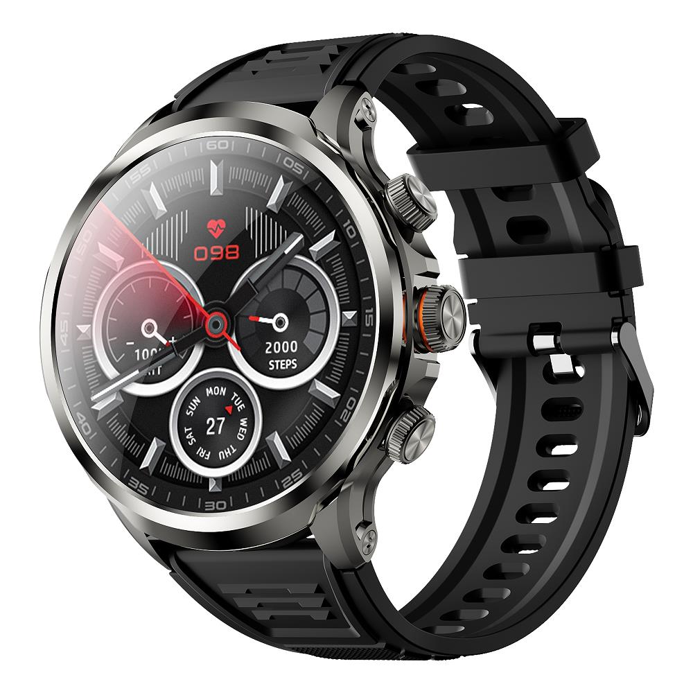

New 4G Watches 1.95 SIM WIFI Network 2GB RAM Updated GPS Smartwatch Video Call 900W HD Camera Health Sport Modes SOS чорний