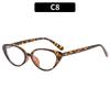 Women's Trendy Cat-Eye Retro Glasses: Minimalist, Anti-Blue Light, UV Protection, Small Frame
