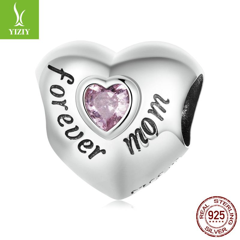 

Любовь Семья Бижутерные Аксессуары, Теплая Семейная Дружба Бусины из Стерлингового Серебра 925 Пробы Рассыпные Бусины Bsc562 S925