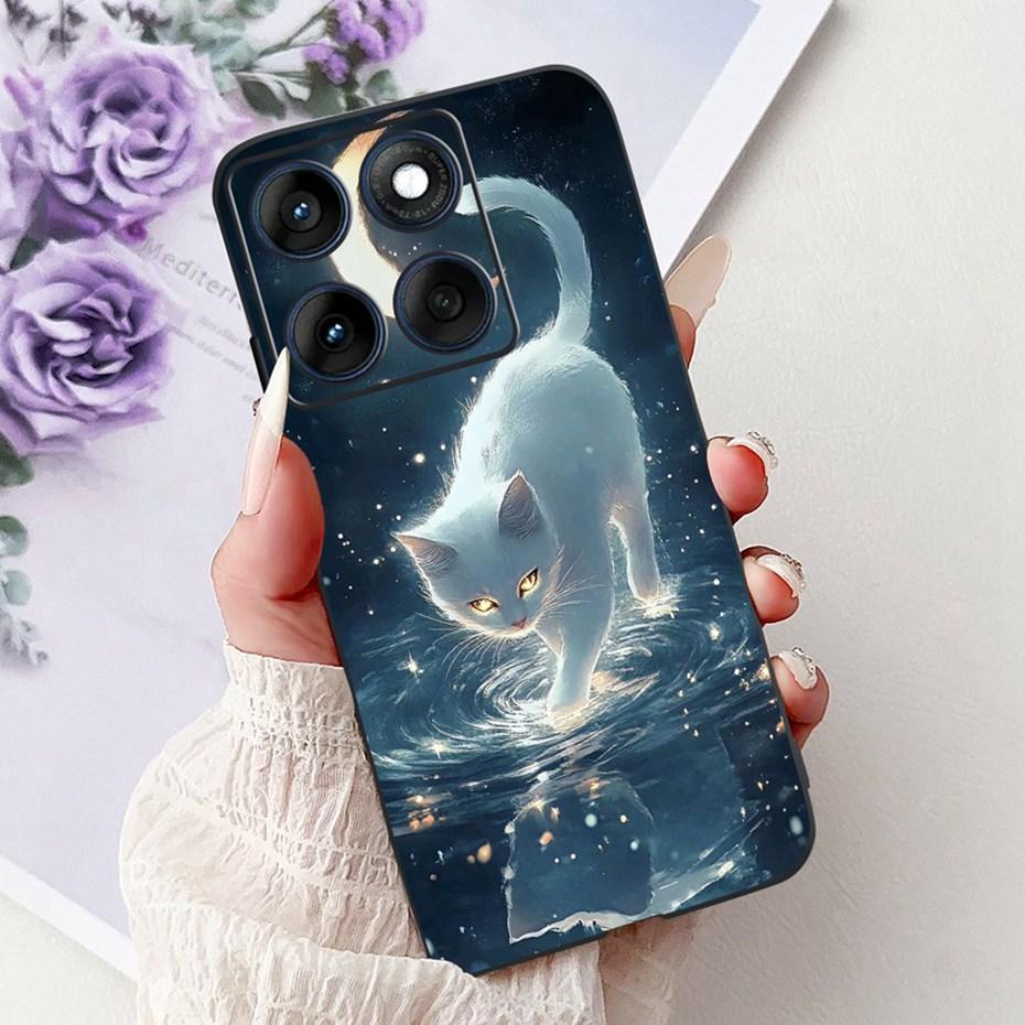 Cute Painting Phone Case For Motorola Edge 60S 60 Fusion Soft Silicone TPU Back Cover For Motorola Edge60 Edge60S Cases Bumpers