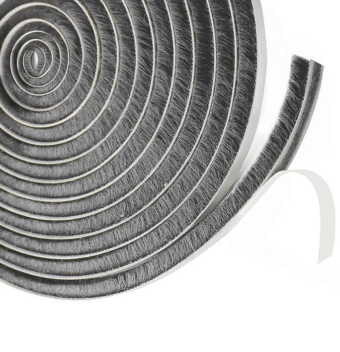 Bande D'étanchéité - QIPUNEKY - EPDM - Flexible - Auto-adhésif - 16 Mètres