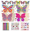 Butterflies - Creative Painting Set - 24 Items