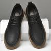 Fashion Handmade Mens Casual Shoes Genuine Leather Men Sneakers High Quality Male Casual Shoes  Luxury Brand Lace Up Shoes Oxfords Flats