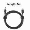 PVC Pure Copper USB C to DC Power Cord Type C to DC Extension Cable  Indoor Use and Outdoor Use
