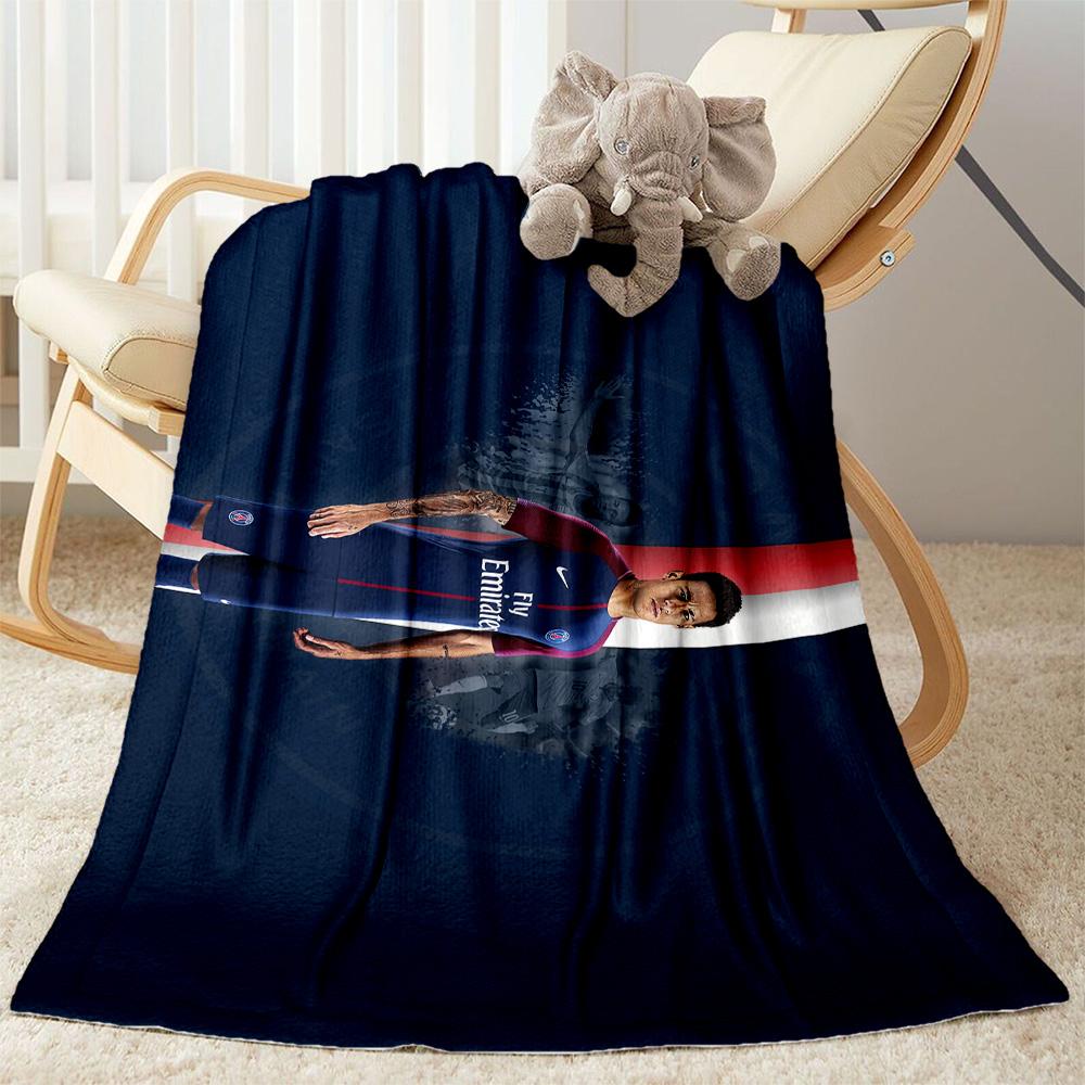 Neymar Celebrates Victory Blanket Ultra-Soft Suitable for Chair Office Chair Picnics for All Occasions Stylish Decor