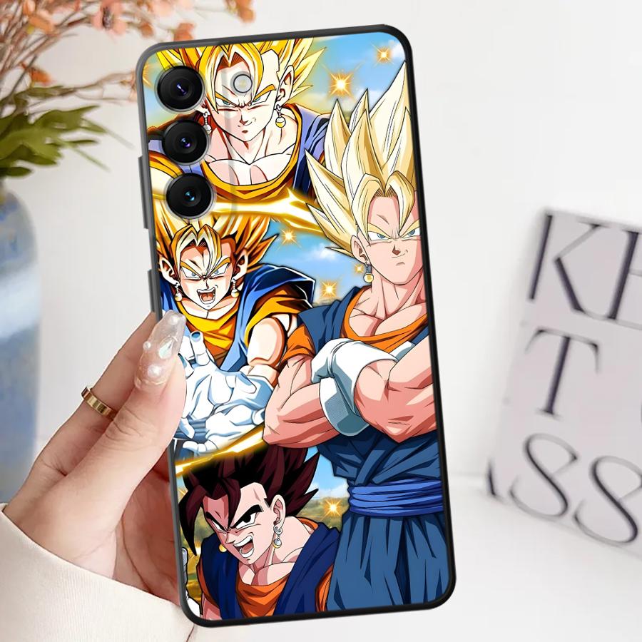 Dragon Ball Son Gohan Case for Samsung Galaxy A30 A15 A10 A12 A03 A05 A20 A13 A06 A04 A70 A50 A40 A16 Black Soft Phone Cover