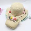Children'S Hat Female Summer Sun Protection Princess Beach Hat Sun Hat Baby Bucket Hat Girl Straw Hat Sun Hat Basin Hat