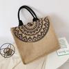1PC Canvas Handtaschen für Frauen Tote Strandtaschen Wiederverwendbare Einkaufstaschen