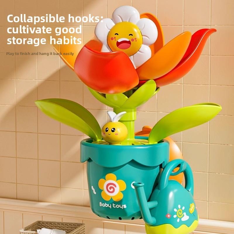 Baby Water Play Toy With Water Sprayer For Bathtub Fun And Sensory Development