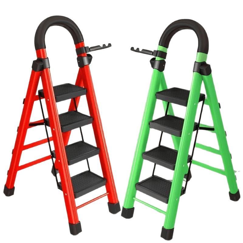 Durable Multifunctional A-Frame Folding Ladder for Indoor and Outdoor Use