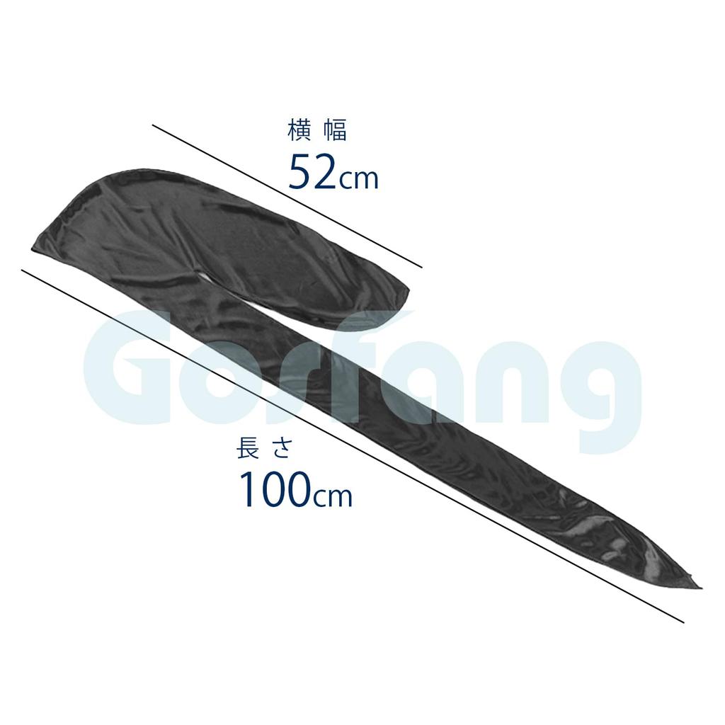 GOSHFANG Durag Headwrap Hip Hop Dance Costume white
