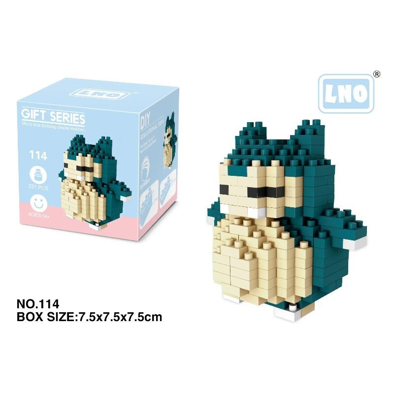 Pokemon Small Blocks Nanoblock Charizard Kyogre Groudon Rayquaza Model Education Graphics Toys for Kids Birthday Gift Toys