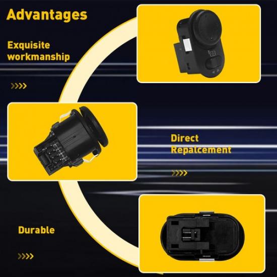 For 2010-2015 Camaro Left Driver Door Mirror Power Control Switch 84545374 EOA