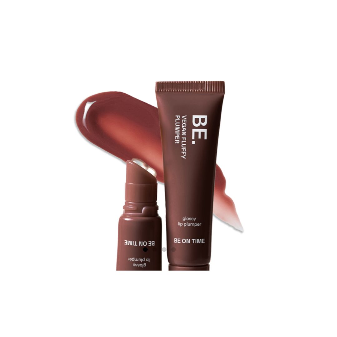 Be On Time Vegan Fluffy Plumper Lip Balm 04 Brick Mocha