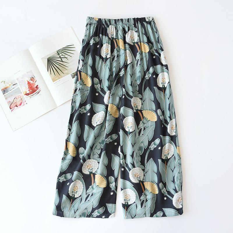 Women's Rayon Wide-Leg Pajama Pants - Cool, Beach-Ready & Versatile.