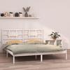 VidaXL Bed Frames White Solid Wood 200x200 Cm 3105686