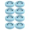 8Pcs Luggage Wheels Protector Rings Silicone Luggage Accessories Wheels Cover For Most Luggage Reduce Noise For Travel Luggage