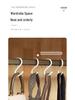 S-Shaped Anti-Scratch Hook for Kitchen/Bathroom Door - Multi-use for Keys, Wardrobe, Large S-Hook