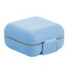 Dual-Layer Dustproof Portable Medicine Box with Double Seal and Compartments
