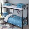 Plant Cashmere Student Dormitory Three-piece Bed Kit Single Double Household Bed Sheet Quilt Cover Popular