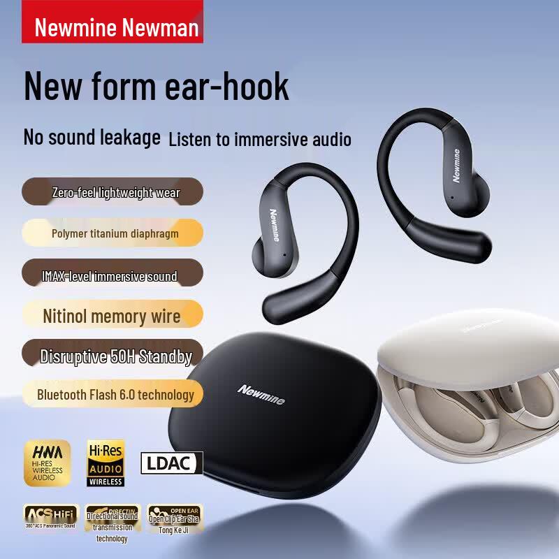 Newmine Open-Ear Bluetooth Headphones