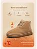 Men's High Top Non-Slip Snow Boots with Velvet Lining - Warm and Casual Winter Footwear