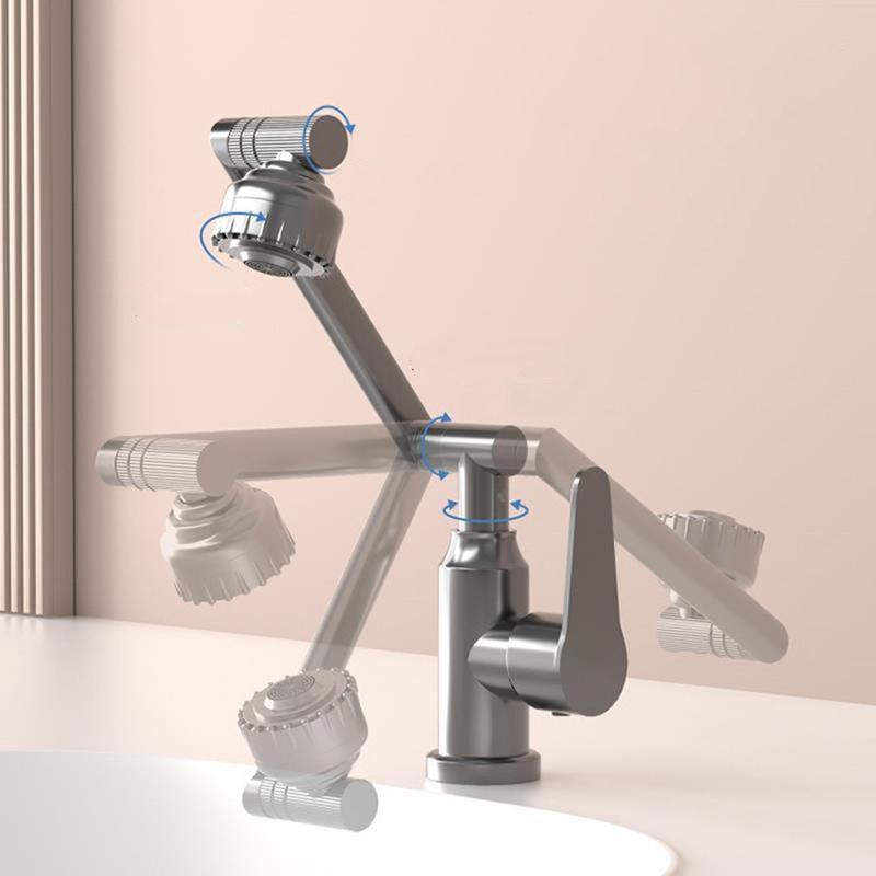 1080° Swivel  Kitchen Sink Faucet Bathroom Sink Faucet Basin Faucet Multifunction Cold and Hot Water Tap