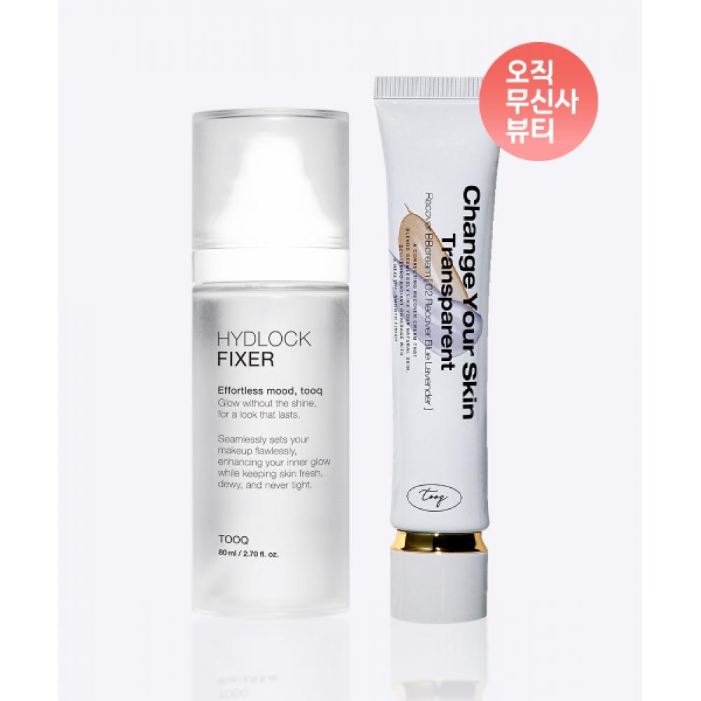 Tooq Hydrack Fixer + Bb Cream Set Single item/01 RECOVER GREEN