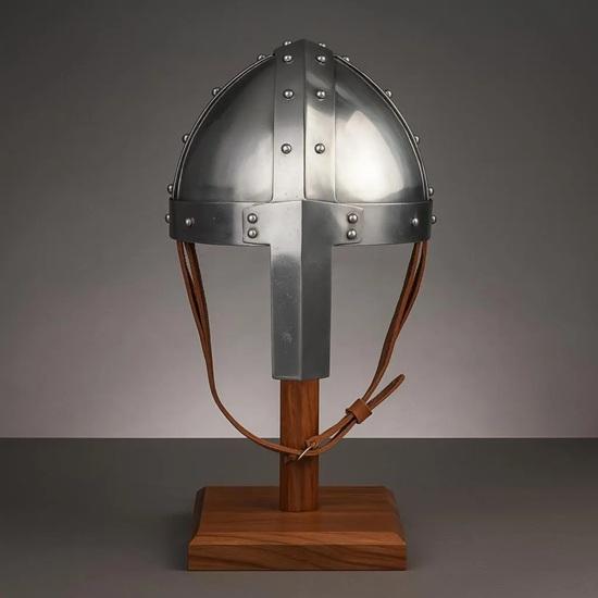 

Шлем викинга норманнский ручной работы Реплика средневековых доспехов для LARP, косплея, Ренессанс-ярмарки Коллекционерам Шлем норвежского воина