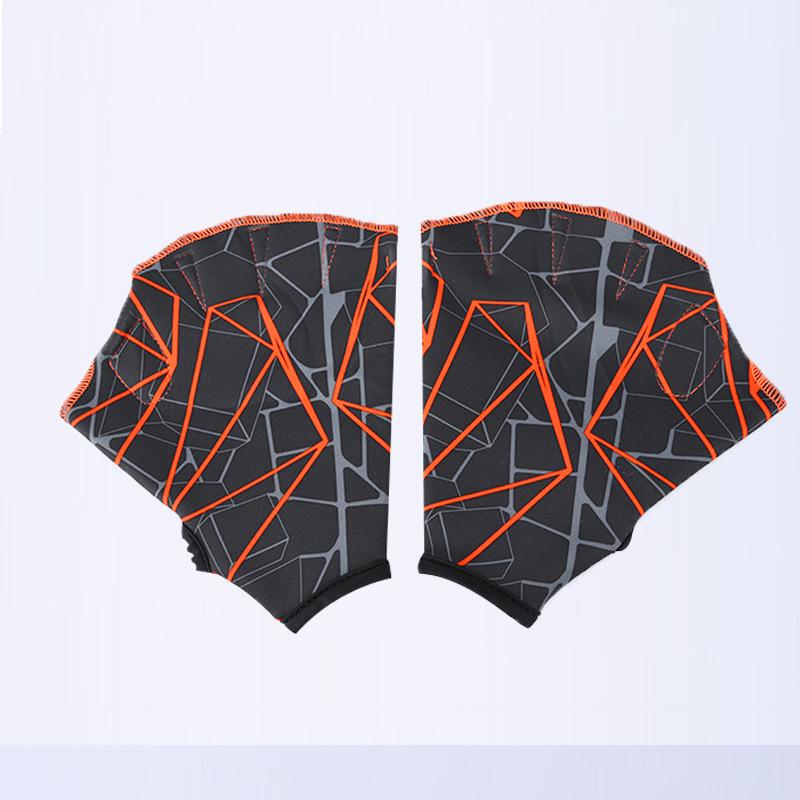 Duck Webbed Fingerless Swimming Gloves - Hand Protection for Paddling & Training