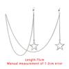 Women Hollow Star Metal Glasses Chain Eyewear Accessories Eyeglasses Lanyard Pearl Beaded Sunglasses Holder Neck Strap Rope