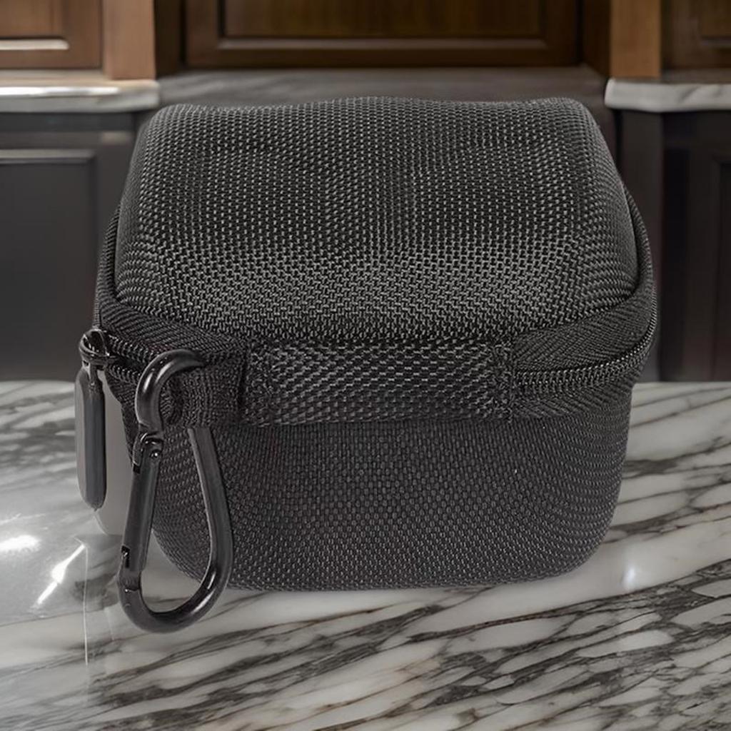 Men's Travel Watch Holder with Compartments Sturdy EVA Zippered Wristwatch Pouches for Safe Storage Daily Use