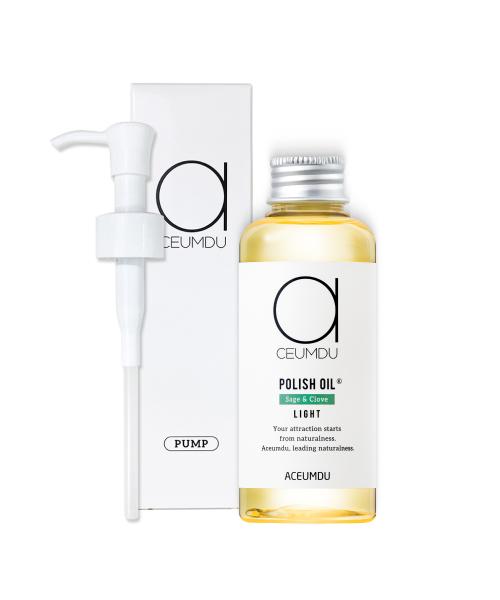 [Wet Hair/Thin Hair] Polish Hair Oil Light 150ml (+Free Pump)