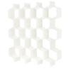 8pcs Honeycomb Closet Drawer Underwear Socks Compartment Storage Organizer Container (white)