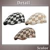 One Limitation Argyle Check Hunting Golf and CP673 Cap, Cap, Travel, Outdoor, Men's Women's, (Brown)