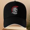 Helmet Greek Warrior Print Baseball Cap Polyester Adjustable Outdoor Sports Cap Unisex