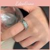 Stylish S925 Silver Angel Eye Ring Featuring Vibrant Zircon Stones For Modern Women
