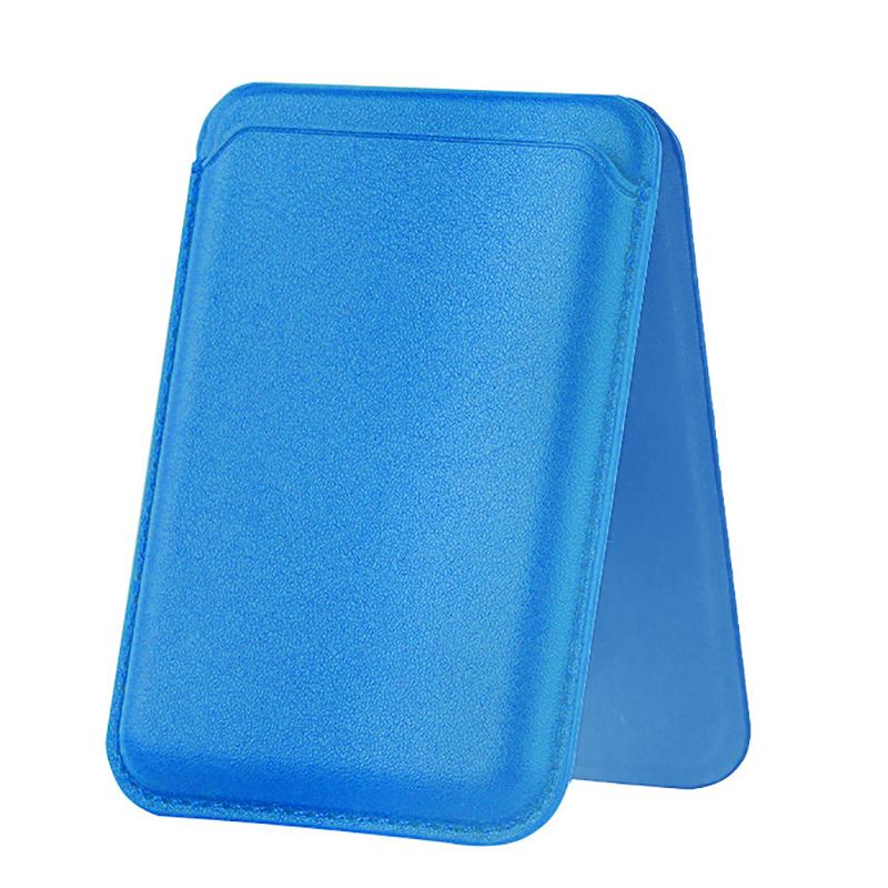 Magnetic For Magsafe Leather Wallet Card Holder For Iphone 16 15 14 13 Pro Max Hide Phone Stand Bank Id Card Holder Pocket Cover