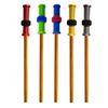 1/10Pcs Nut Decompression Pencil Stress Relief Threaded Pencil Kids Adults Students School Work Anxiety Relief Silent Calming Rotating Nut