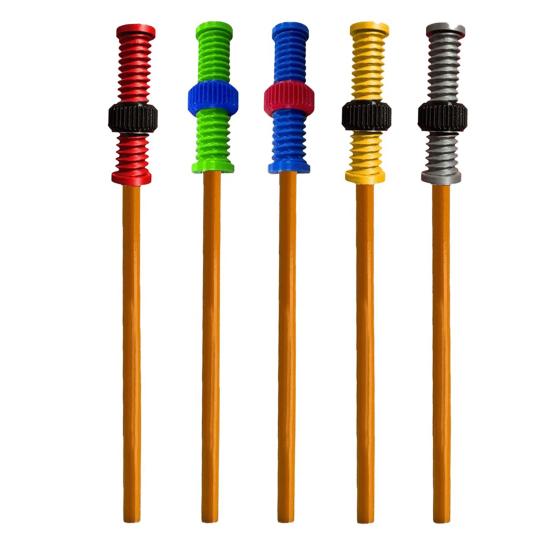 1/10Pcs Nut Decompression Pencil Stress Relief Threaded Pencil Kids Adults Students School Work Anxiety Relief Silent Calming Rotating Nut