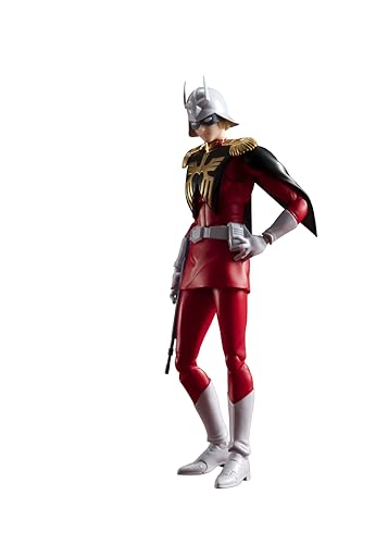 

TAMASHII NATIONS S.H.Figuarts Mobile Suit Gundam Char Aznable, approximately 155mm, PVC & ABS painted action figure