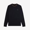 Fred Perry [Baseline] Long Sleeve Twin Tip T-Shirt - Black Afpm2539602-184