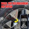 120g Scratch Repair Paste for Car Wheel Steel Alloy Hub Polisher with Sponge Metal Rim Swirl Restoration Swirl Auto Maintenance